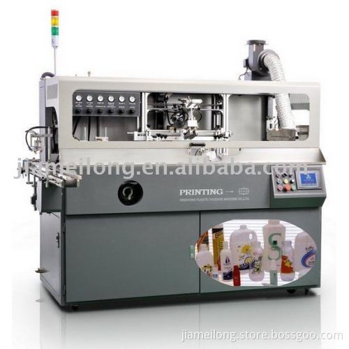 full automatic cosmentic plastic bottle Screen printing machine Model:SZD-102B